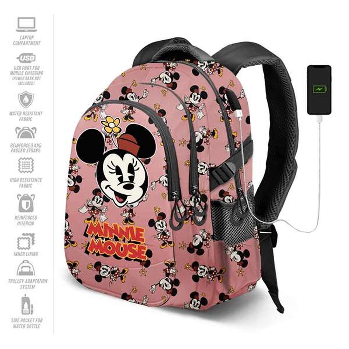 Σχολική Τσάντα Minnie Mouse