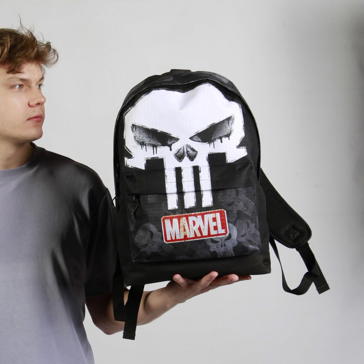 Σχολική Τσάντα Marvel Punisher Skull