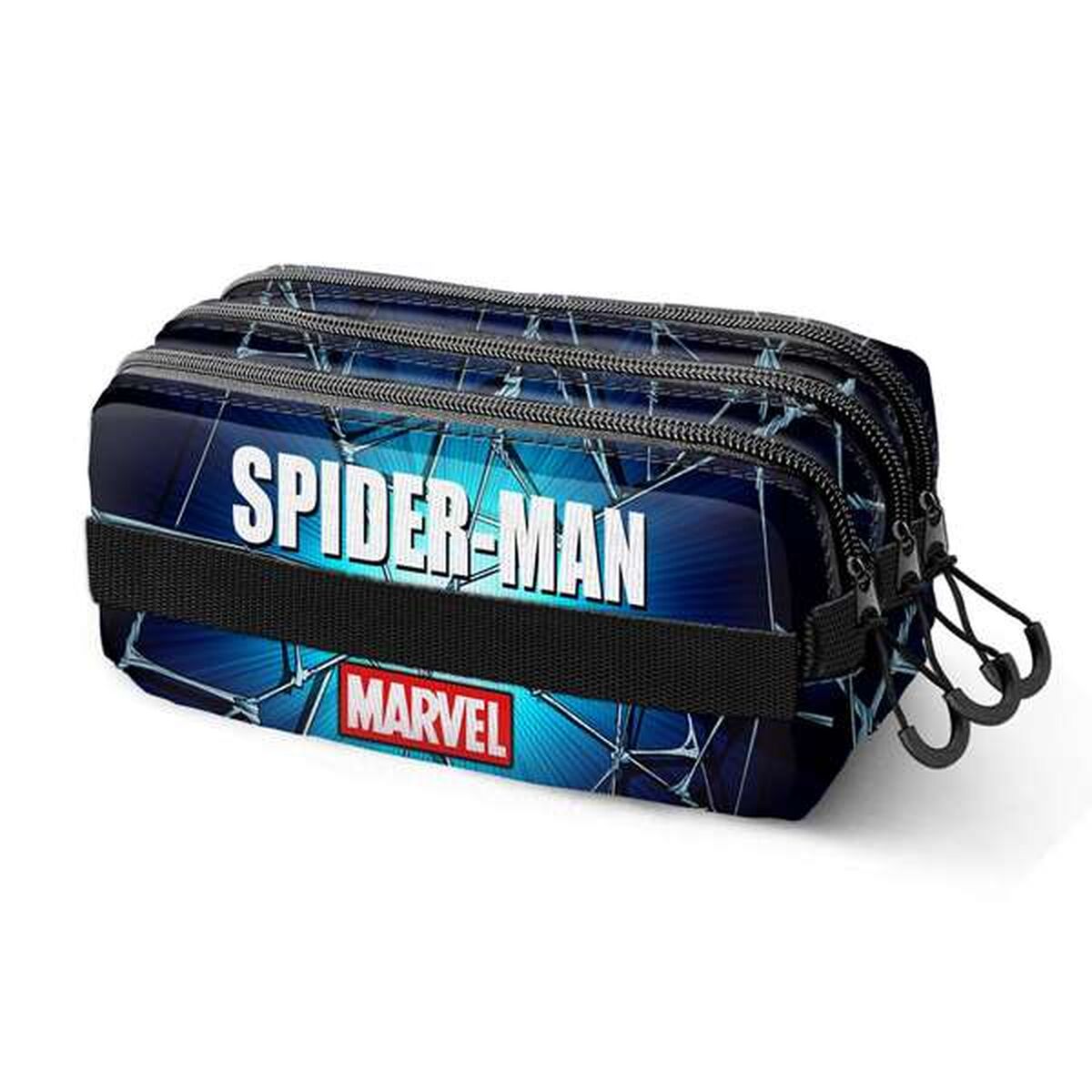 Τριπλή Κασετίνα Spider-Man Ναυτικό Μπλε