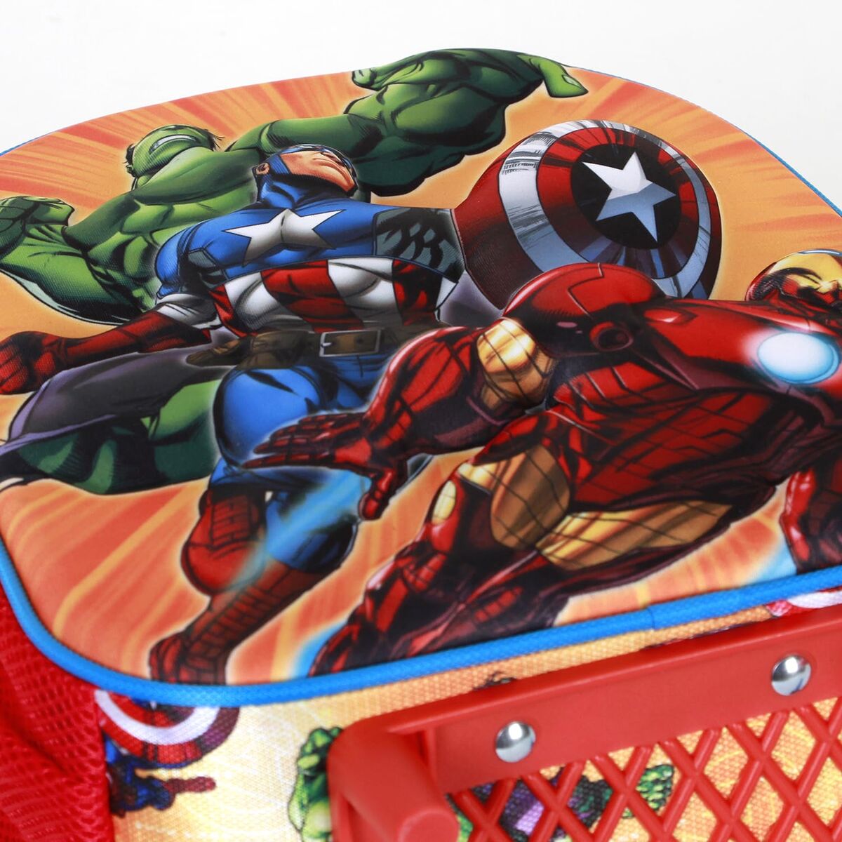 Σχολική Τσάντα 3D με Ρόδες The Avengers