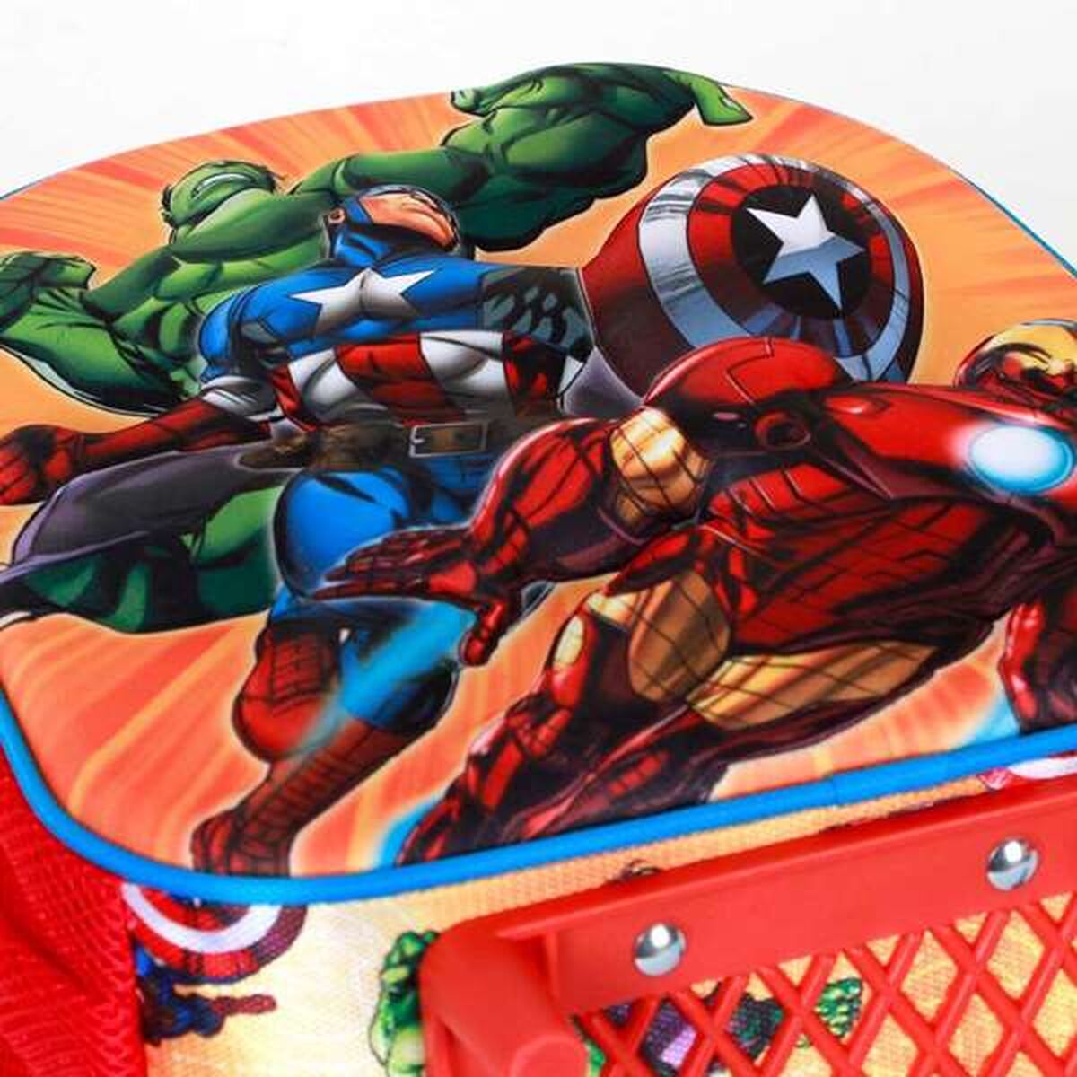 Σχολική Τσάντα 3D με Ρόδες The Avengers