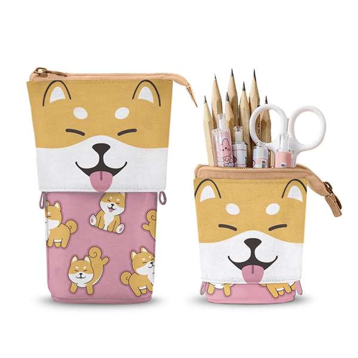 Κασετίνα Oh My Pop! Shiba Ροζ