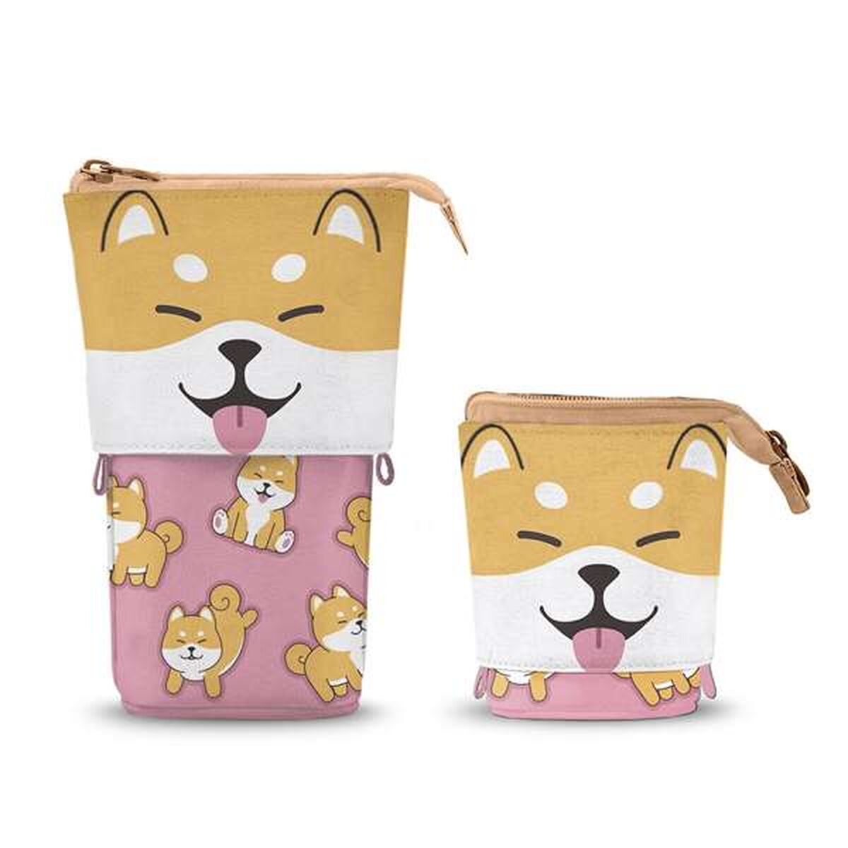 Κασετίνα Oh My Pop! Shiba Ροζ