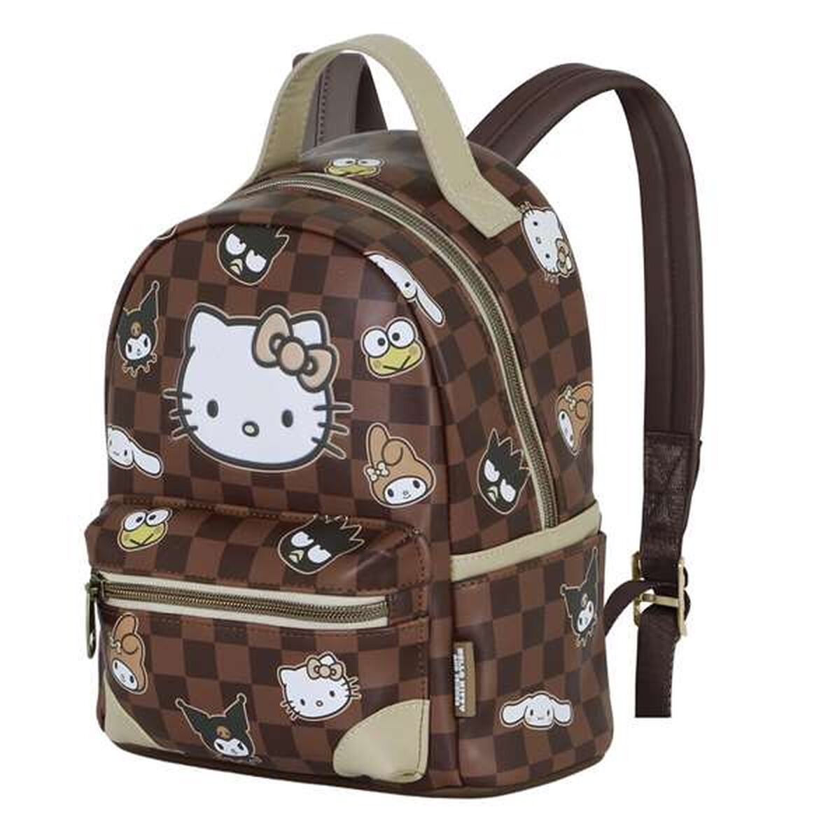 Σχολική Τσάντα Hello Kitty Καφέ