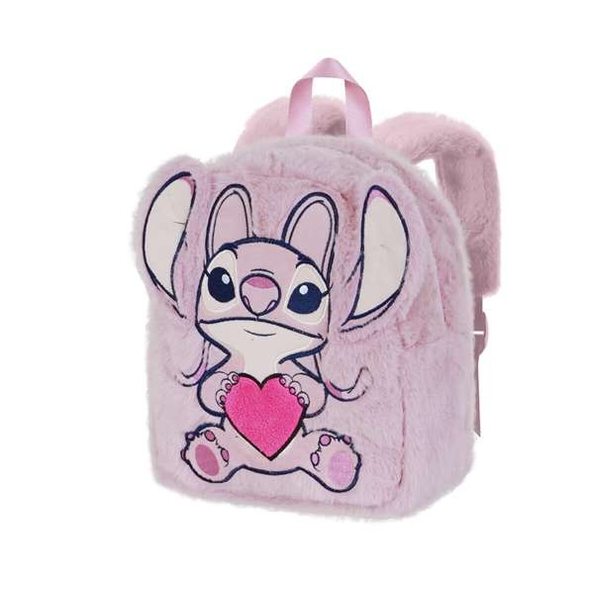 Παιδική Τσάντα Lilo & Stitch Angel Ροζ 30 x 25 x 15 cm