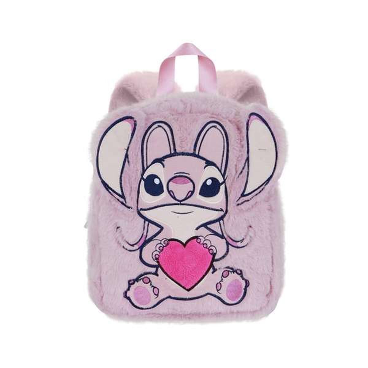 Παιδική Τσάντα Lilo & Stitch Angel Ροζ 30 x 25 x 15 cm