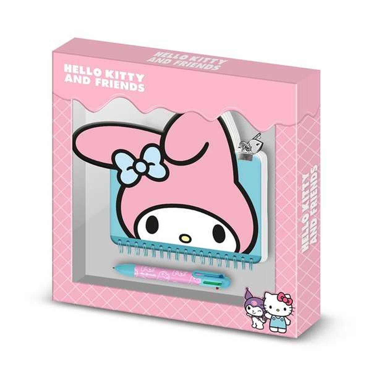 Ημερολόγιο με Αξεσουάρ My Melody Ροζ 24 x 23 x 2,5 cm