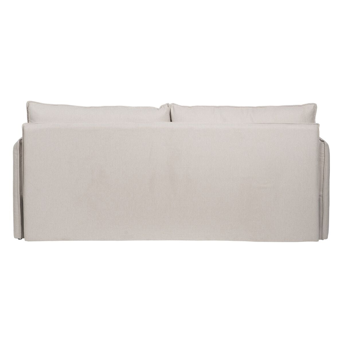 Καναπές Μπεζ πολυεστέρας λινό 210 x 93 x 95 cm