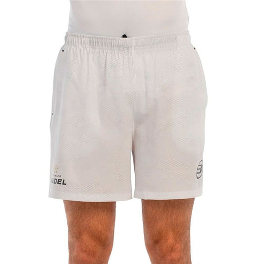 Ανδρικά Αθλητικά Σορτς Bullpadel Bugle 012 Λευκό Πάντελ