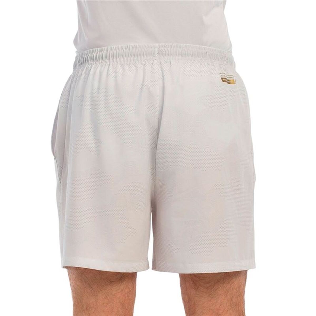 Ανδρικά Αθλητικά Σορτς Bullpadel Bugle 012 Λευκό Πάντελ