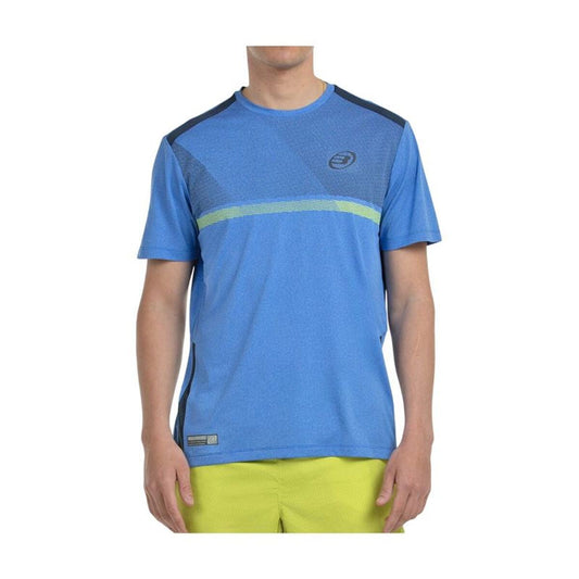 Ανδρική Μπλούζα με Κοντό Μανίκι Bullpadel Bilao Indigo Πάντελ