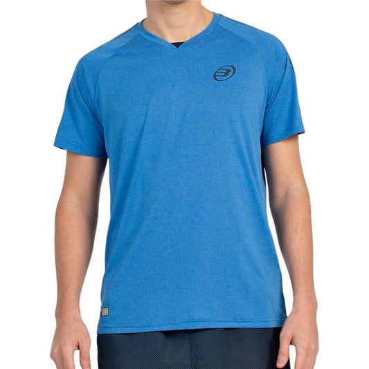 Ανδρική Μπλούζα με Κοντό Μανίκι Bullpadel Badan Indigo Πάντελ