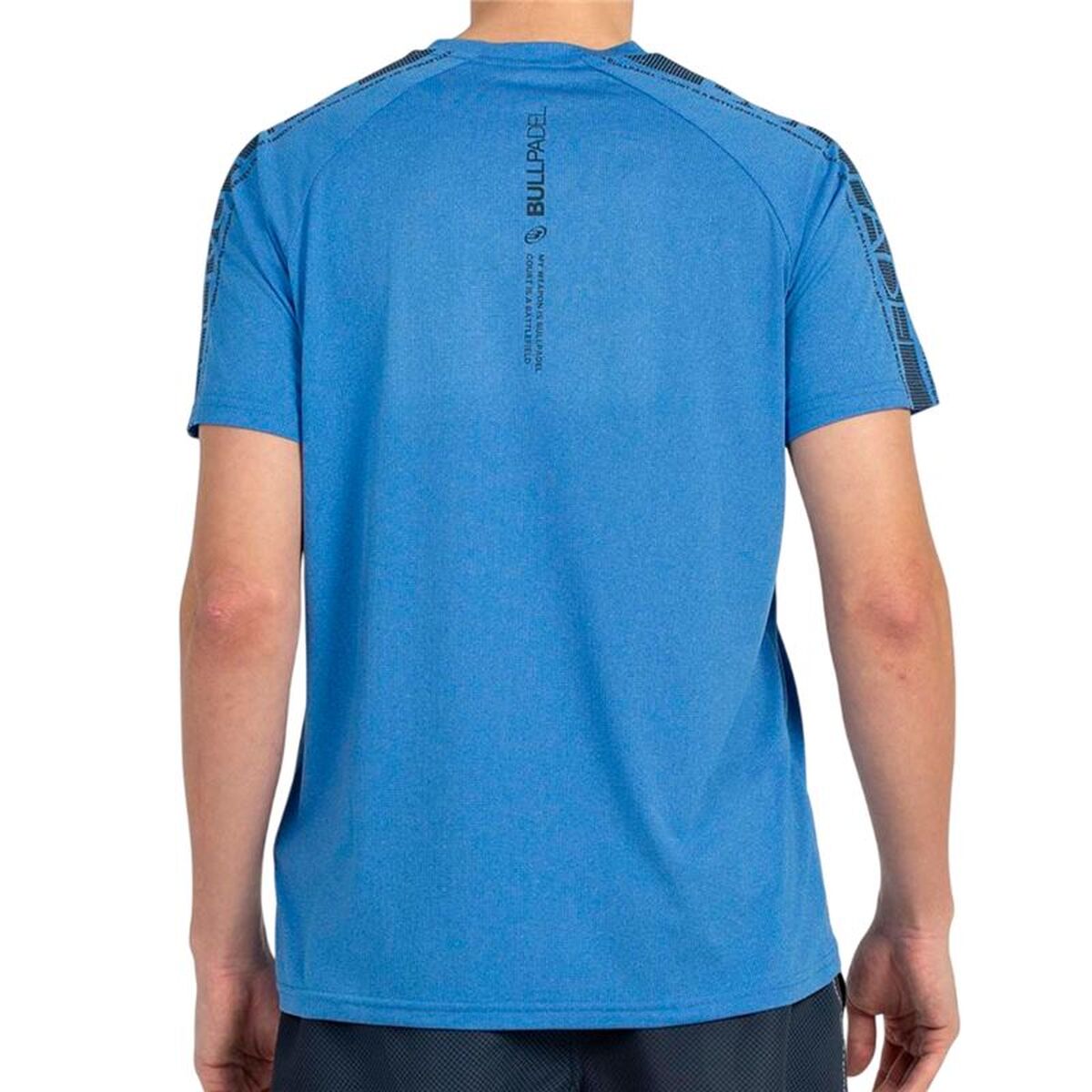 Ανδρική Μπλούζα με Κοντό Μανίκι Bullpadel Badan Indigo Πάντελ