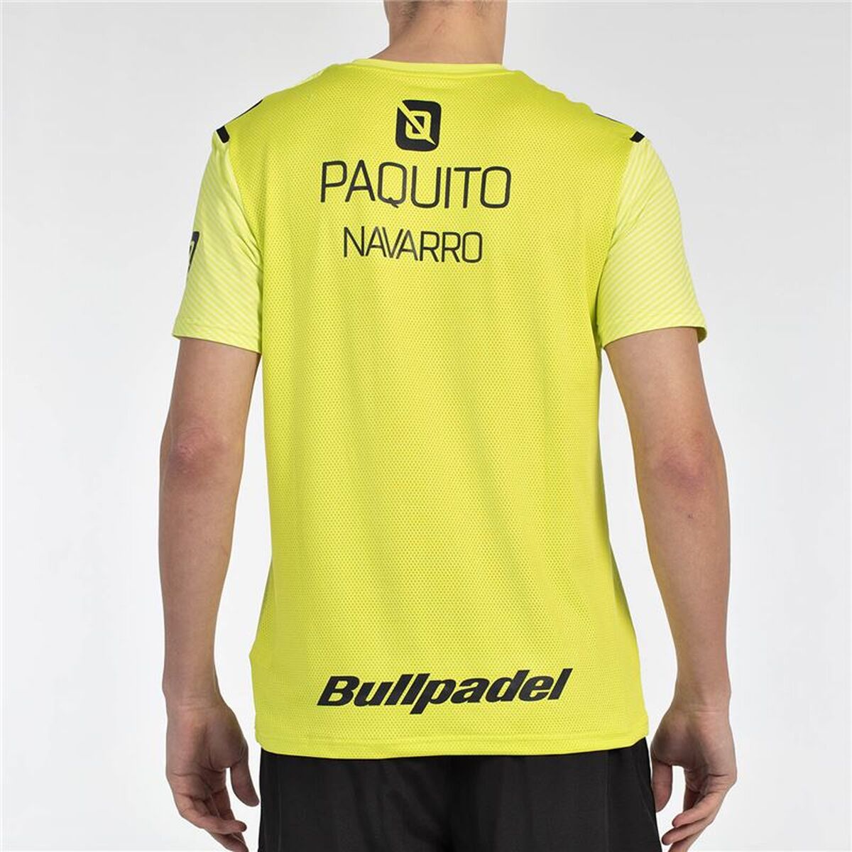 Ανδρική Μπλούζα με Κοντό Μανίκι Bullpadel Paquito 25V Κίτρινο Πάντελ
