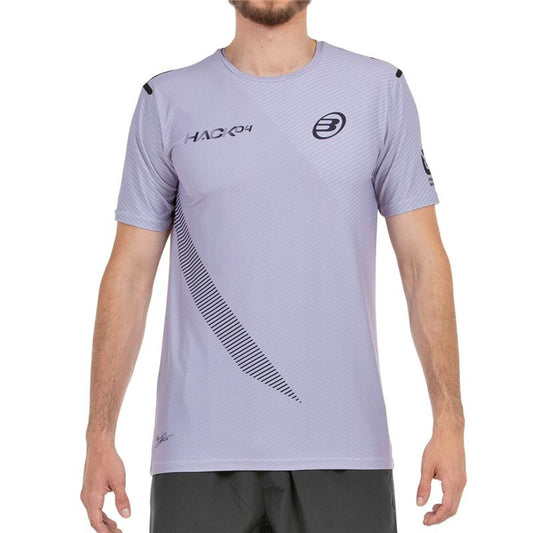 Ανδρική Μπλούζα με Κοντό Μανίκι Bullpadel Paquito 25V Λεβάντα Πάντελ