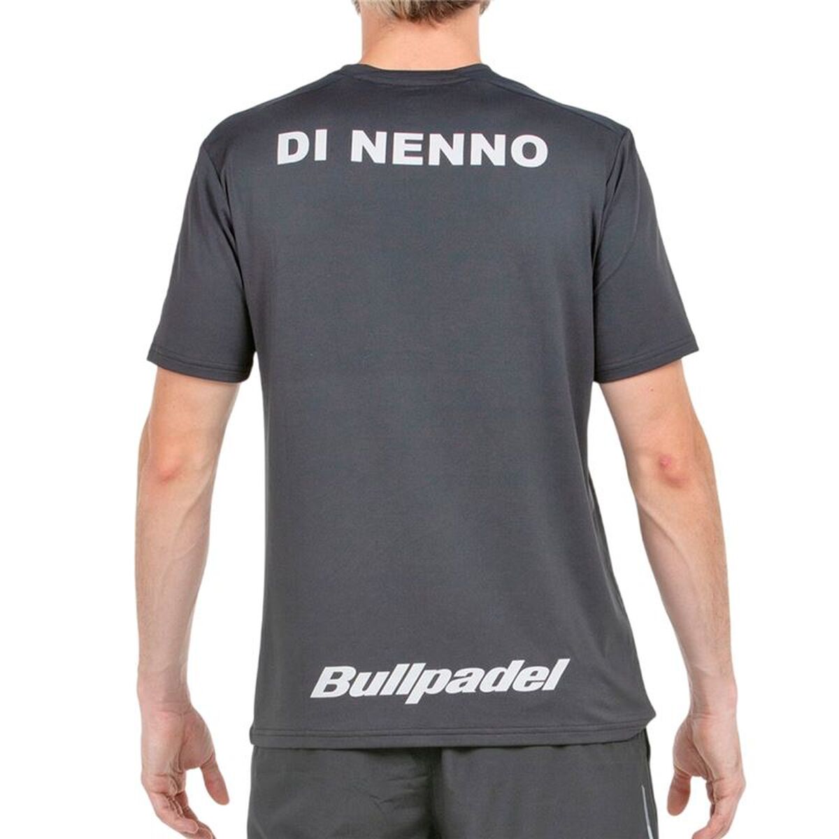 Ανδρική Μπλούζα με Κοντό Μανίκι Bullpadel Dinneno 25V Ανοιχτό Γκρι Πάντελ