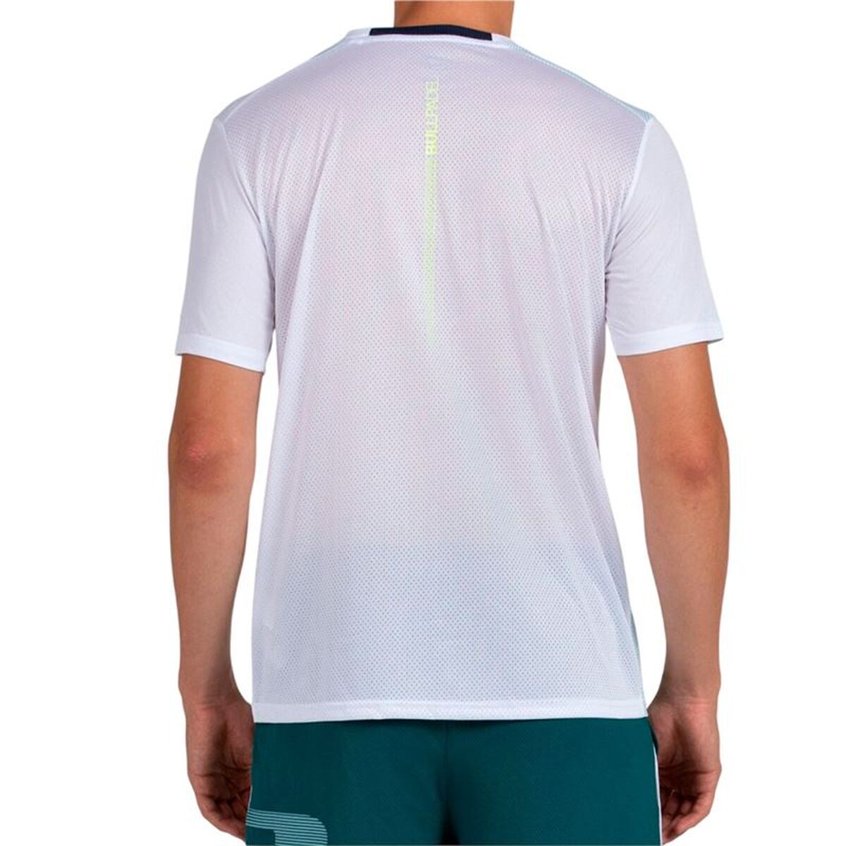 Ανδρική Μπλούζα με Κοντό Μανίκι Bullpadel Lagar 012 Λευκό