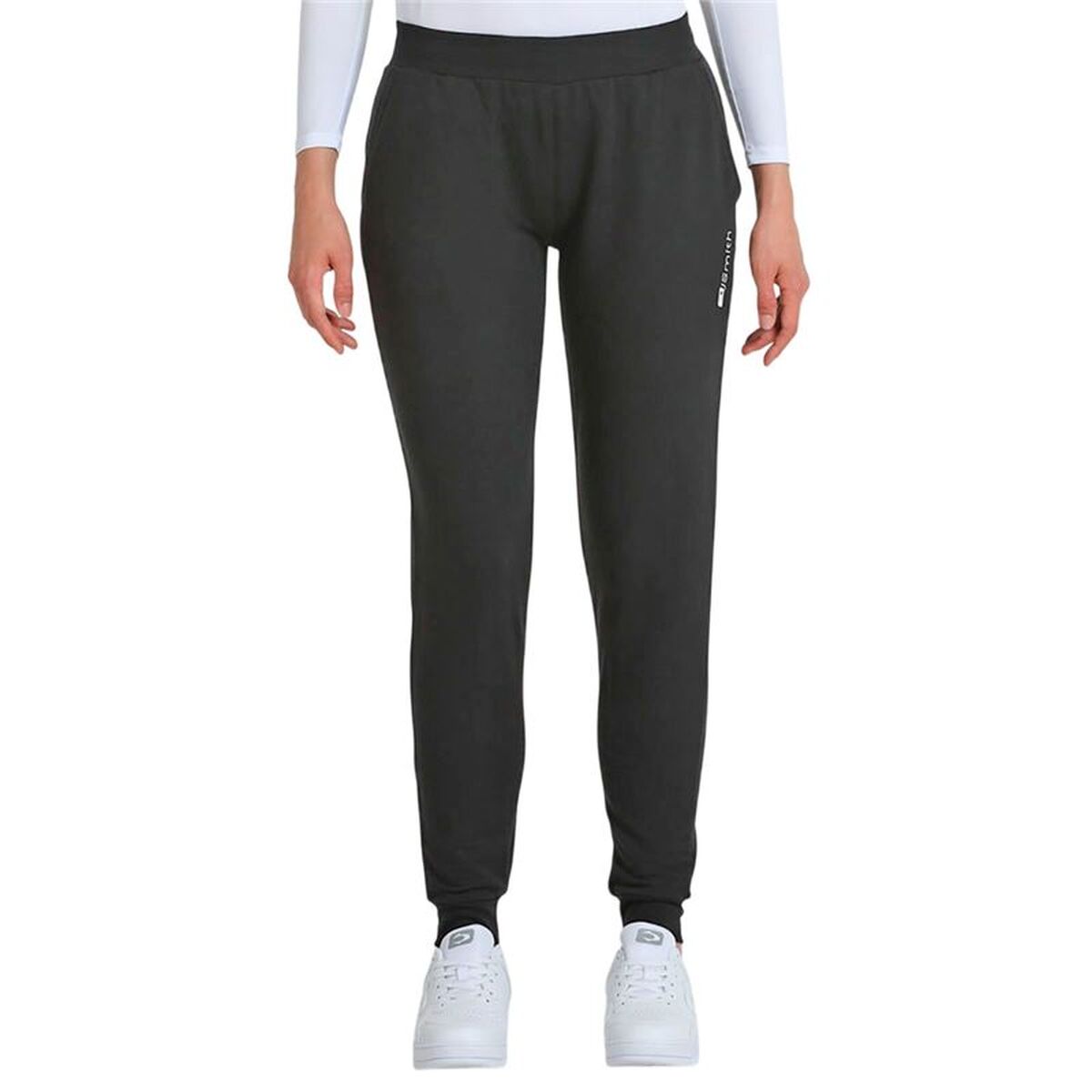 Μακρύ Αθλητικό Παντελόνι John Smith Zarraga I 005 Μαύρο Γυναίκα