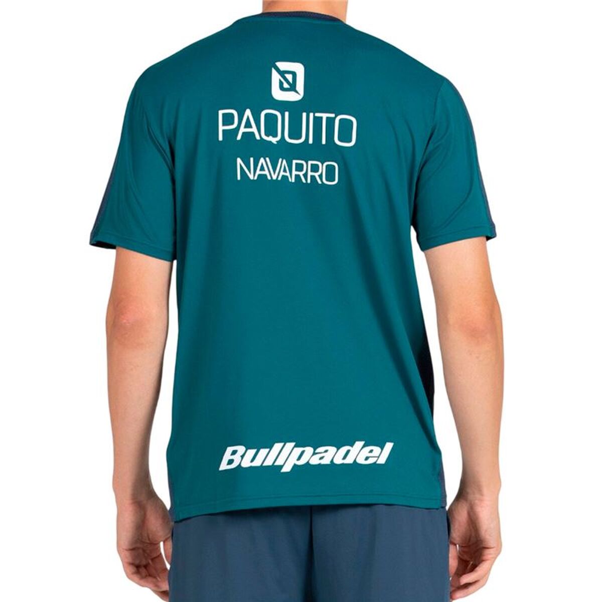 Ανδρική Μπλούζα με Κοντό Μανίκι Bullpadel Paquito 25I 053 Μπλε Πάντελ