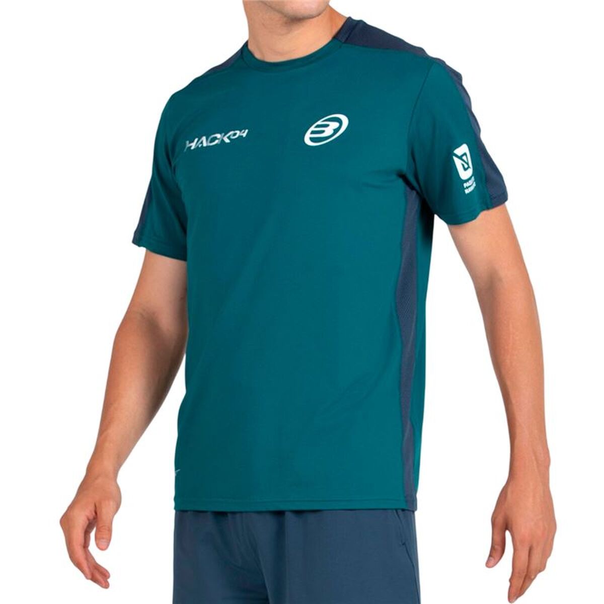 Ανδρική Μπλούζα με Κοντό Μανίκι Bullpadel Paquito 25I 053 Μπλε Πάντελ
