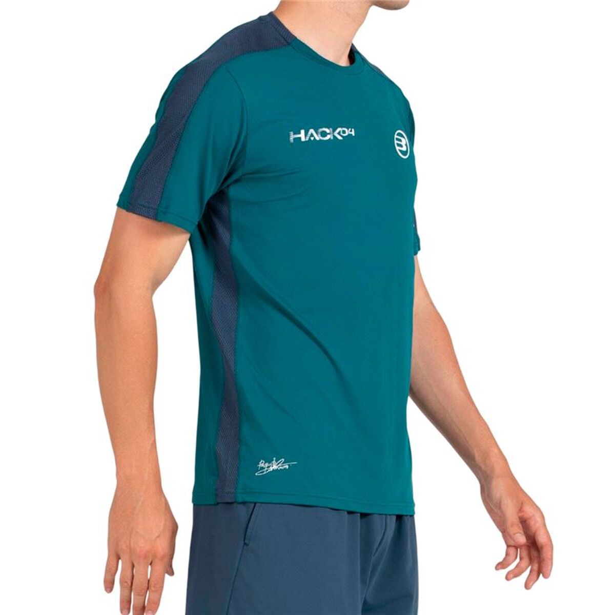 Ανδρική Μπλούζα με Κοντό Μανίκι Bullpadel Paquito 25I 053 Μπλε Πάντελ