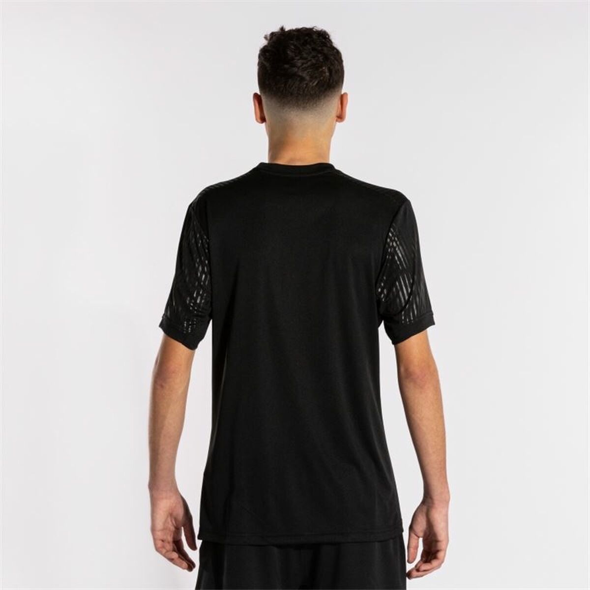 Kοντομάνικο Aθλητικό Mπλουζάκι Joma Sport Graphics Sneaker Μαύρο (XL)