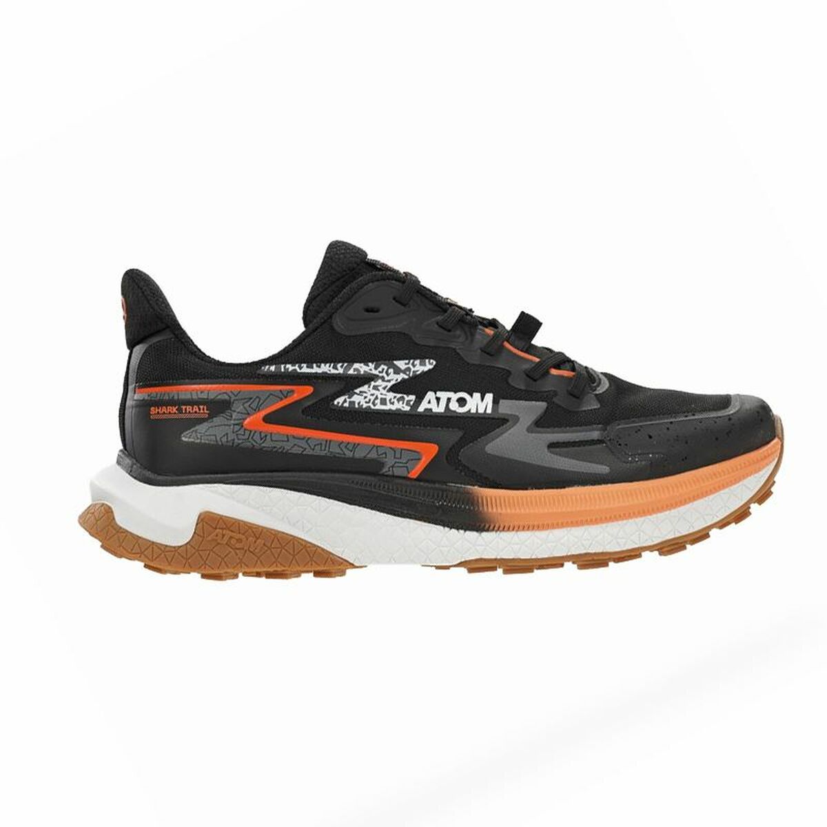 Παπούτσια trail για άνδρες (τρέξιμο στο βουνό) Atom AT160 Shark Trail Ion Blast Dark
