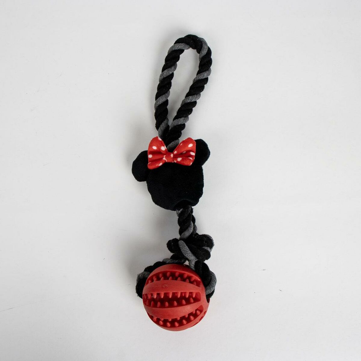 Παιχνίδια για Σκύλους Minnie Mouse Κόκκινο πολυεστέρας βαμβάκι TPR 10 x 30 x 7 cm 7 x 30 x 10 cm