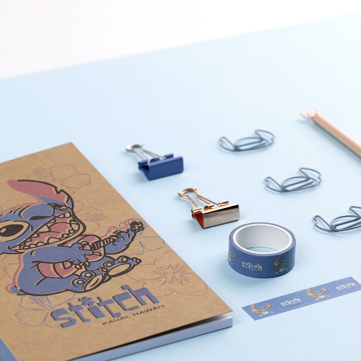Σετ Χαρτικών Stitch Μπλε 10 Τεμάχια (6 Τεμάχια)