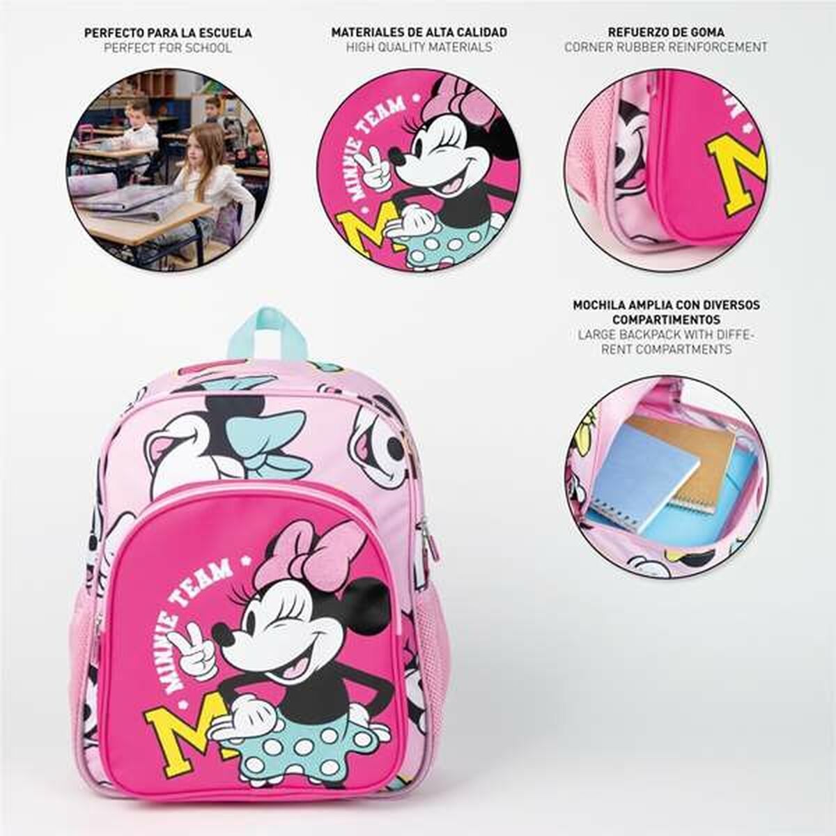 Σχολική Τσάντα Minnie Mouse