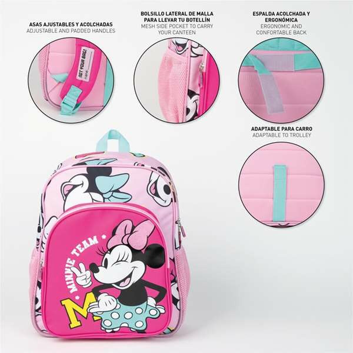 Σχολική Τσάντα Minnie Mouse