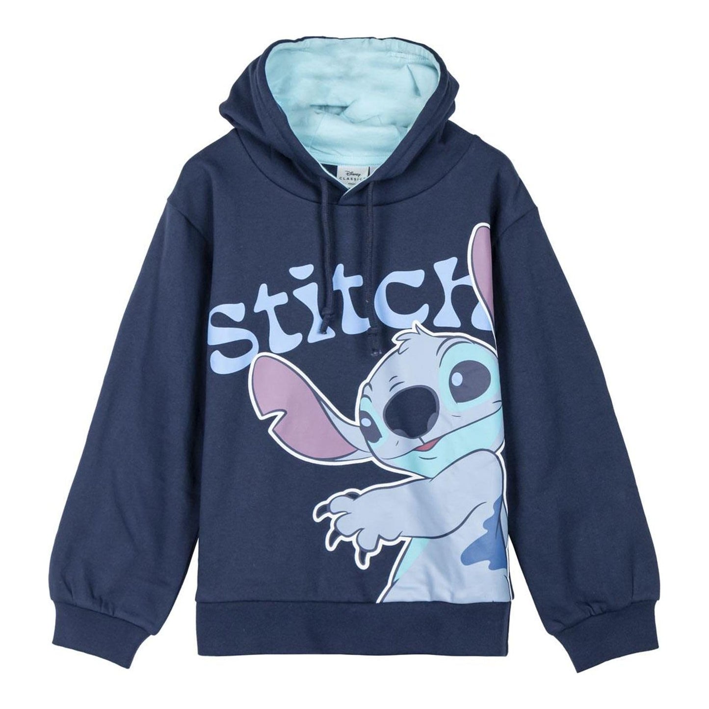 Φούτερ με Κουκούλα για Κοριτσάκι Stitch Σκούρο μπλε