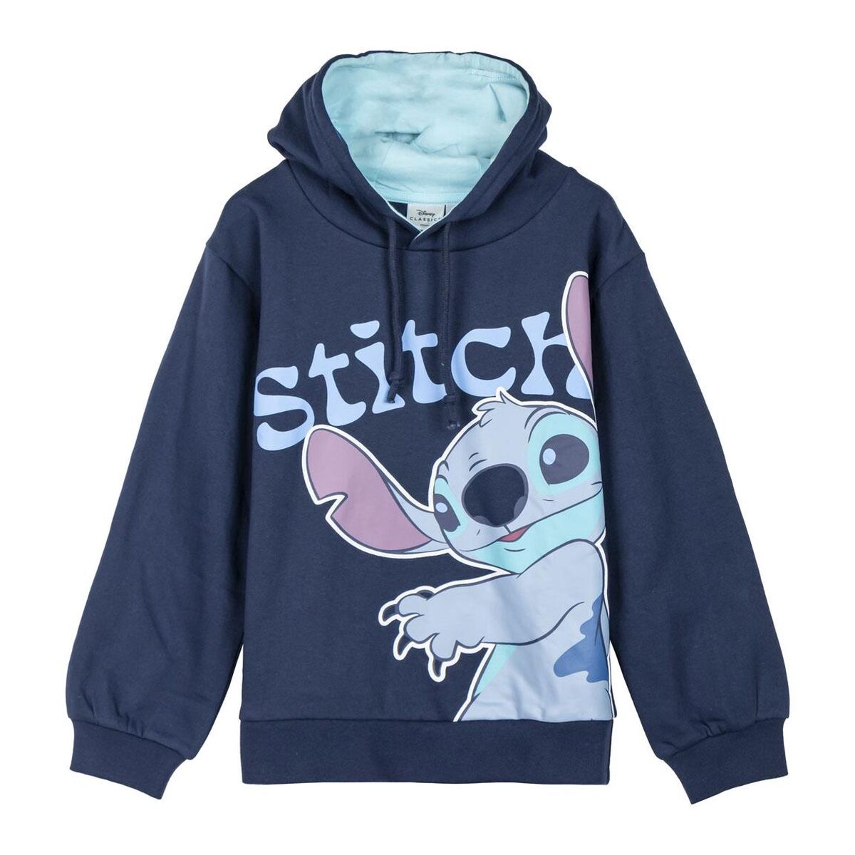Φούτερ με Κουκούλα για Κοριτσάκι Stitch Σκούρο μπλε