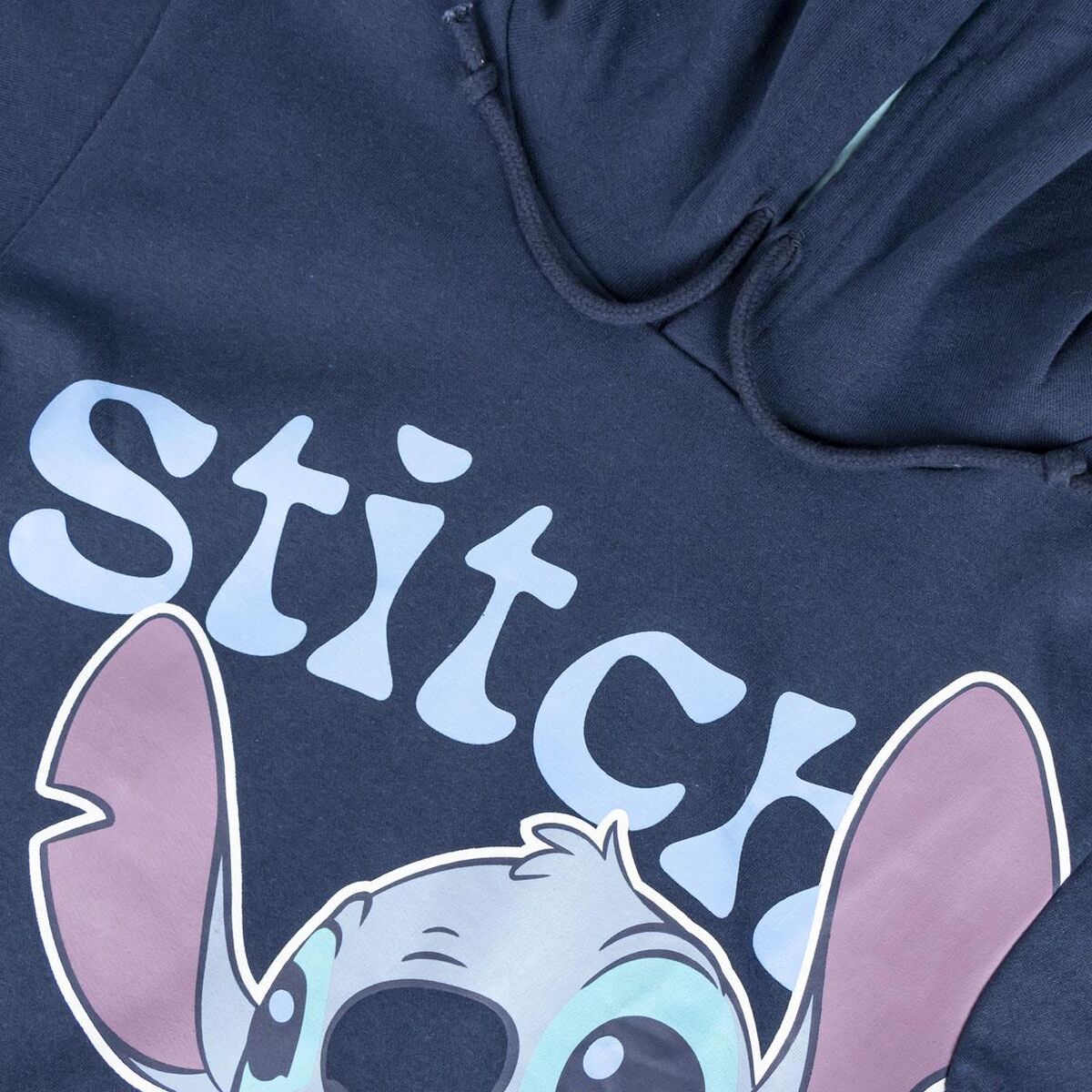 Φούτερ με Κουκούλα για Κοριτσάκι Stitch Σκούρο μπλε