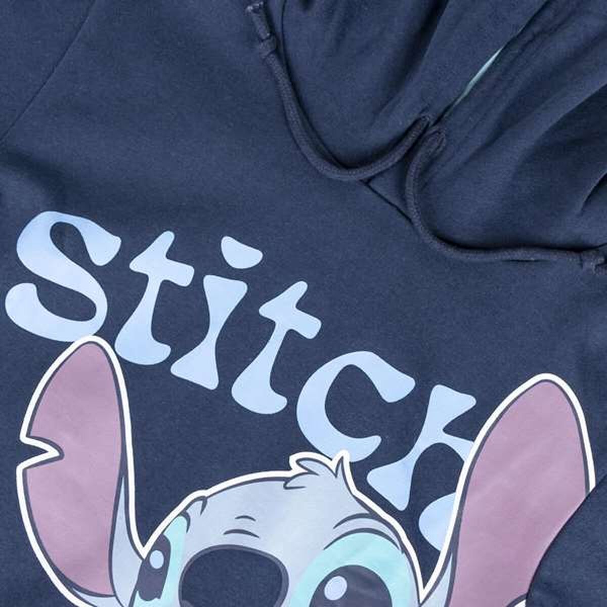 Φούτερ με Κουκούλα για Κοριτσάκι Stitch Σκούρο μπλε