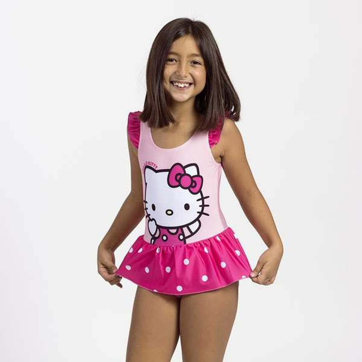 Μαγιό Κορίτσι Hello Kitty Ανοιχτό Ροζ