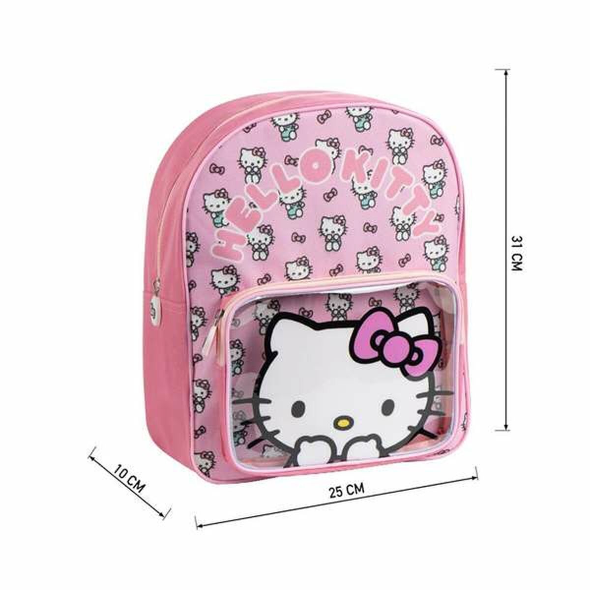 Σχολική Τσάντα Hello Kitty Ροζ