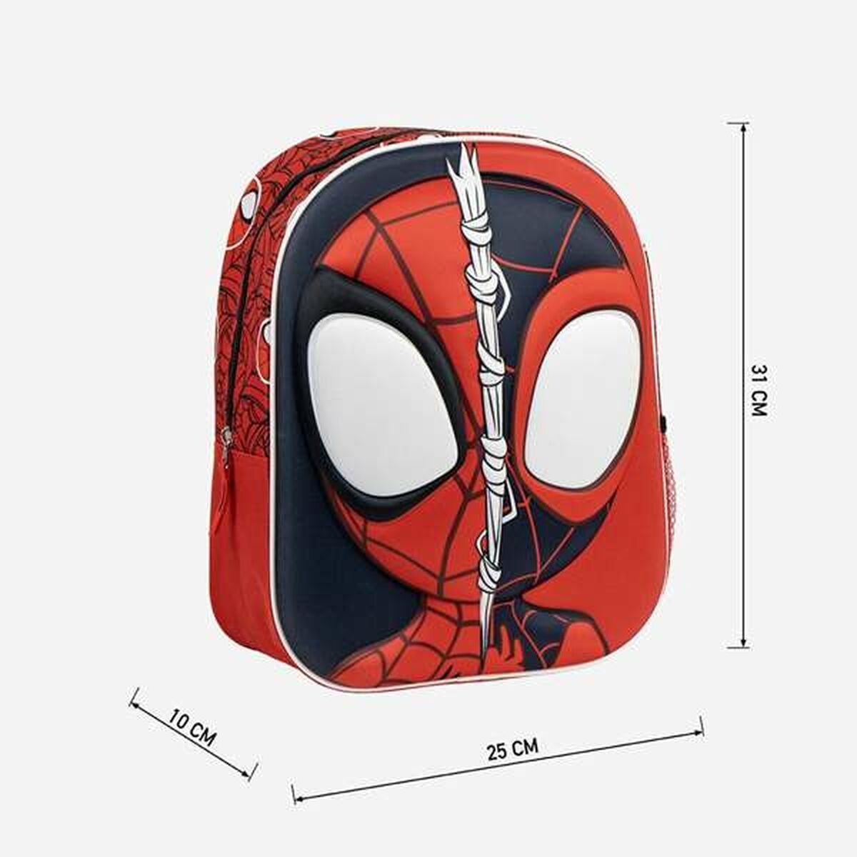 Σχολική Τσάντα Spider-Man Κόκκινο 25,0 x 31,0 x 10,0 cm