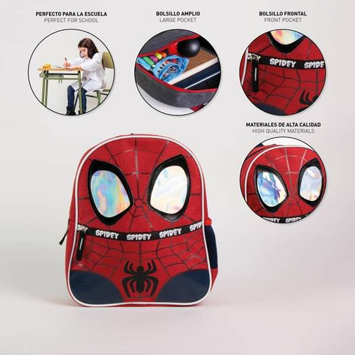 Σχολική Τσάντα Spidey Κόκκινο