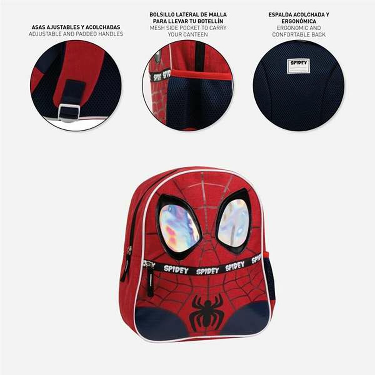 Σχολική Τσάντα Spidey Κόκκινο