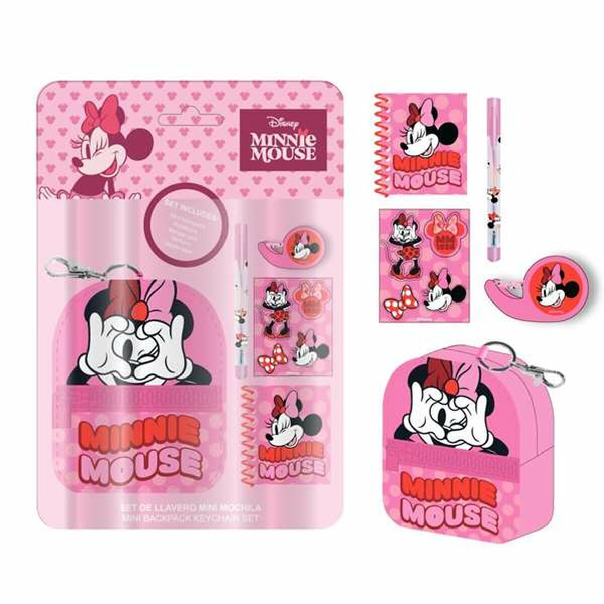 Σετ Χαρτικών Minnie Mouse 5 Τεμάχια