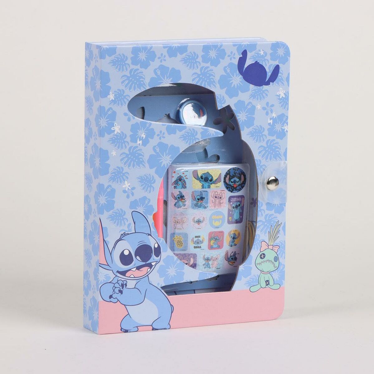 Σετ Χαρτικών Stitch Πολύχρωμο 8 Τεμάχια