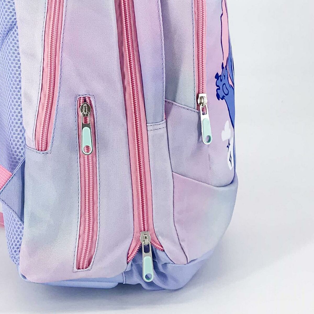 Σχολική Τσάντα Stitch Λιλά 41 cm