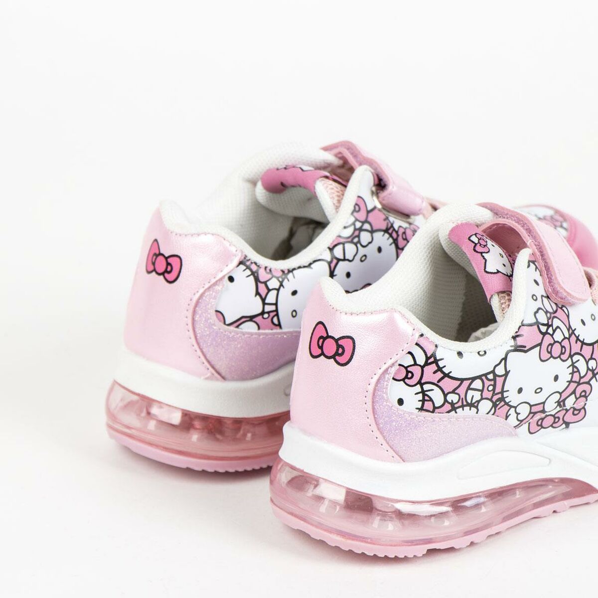 Αθλητικα παπουτσια με LED Hello Kitty Ροζ