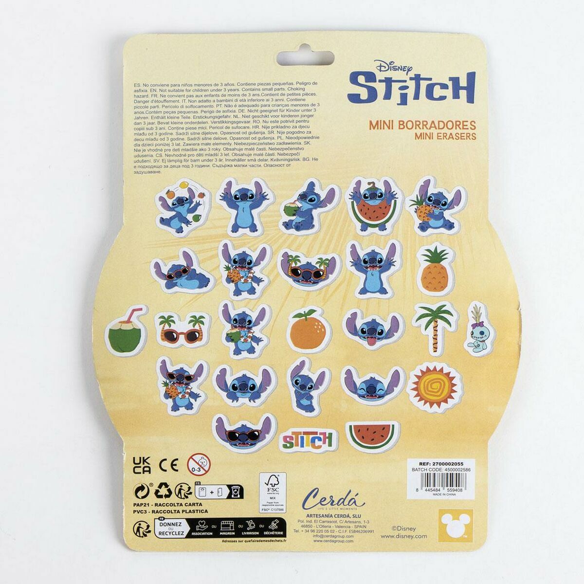 Μολύβι Stitch Πολύχρωμο