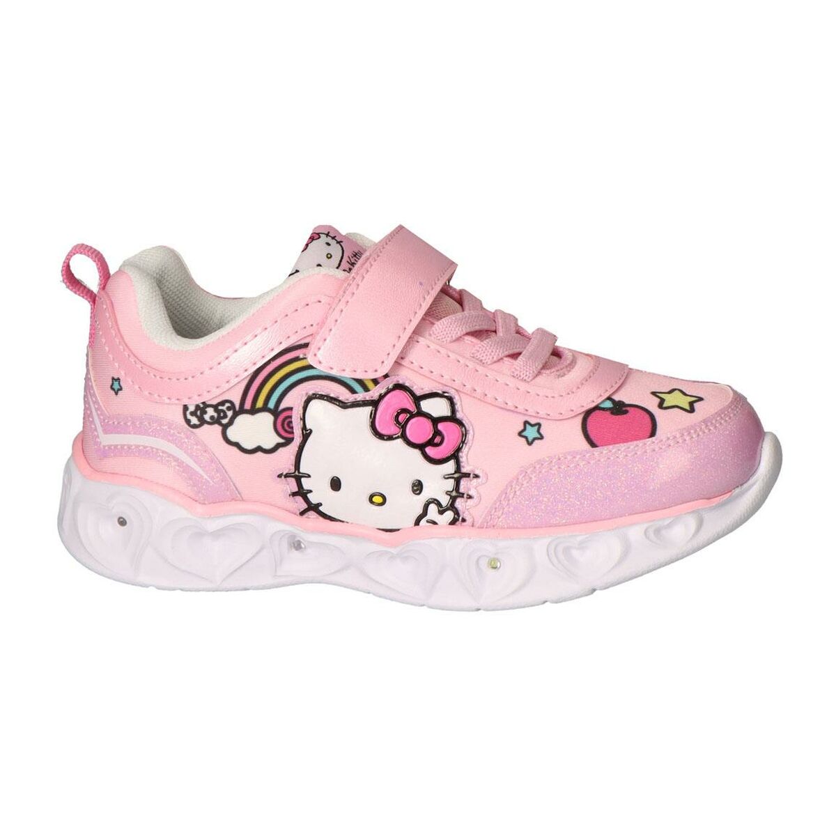 Αθλητικα παπουτσια με LED Hello Kitty Ροζ