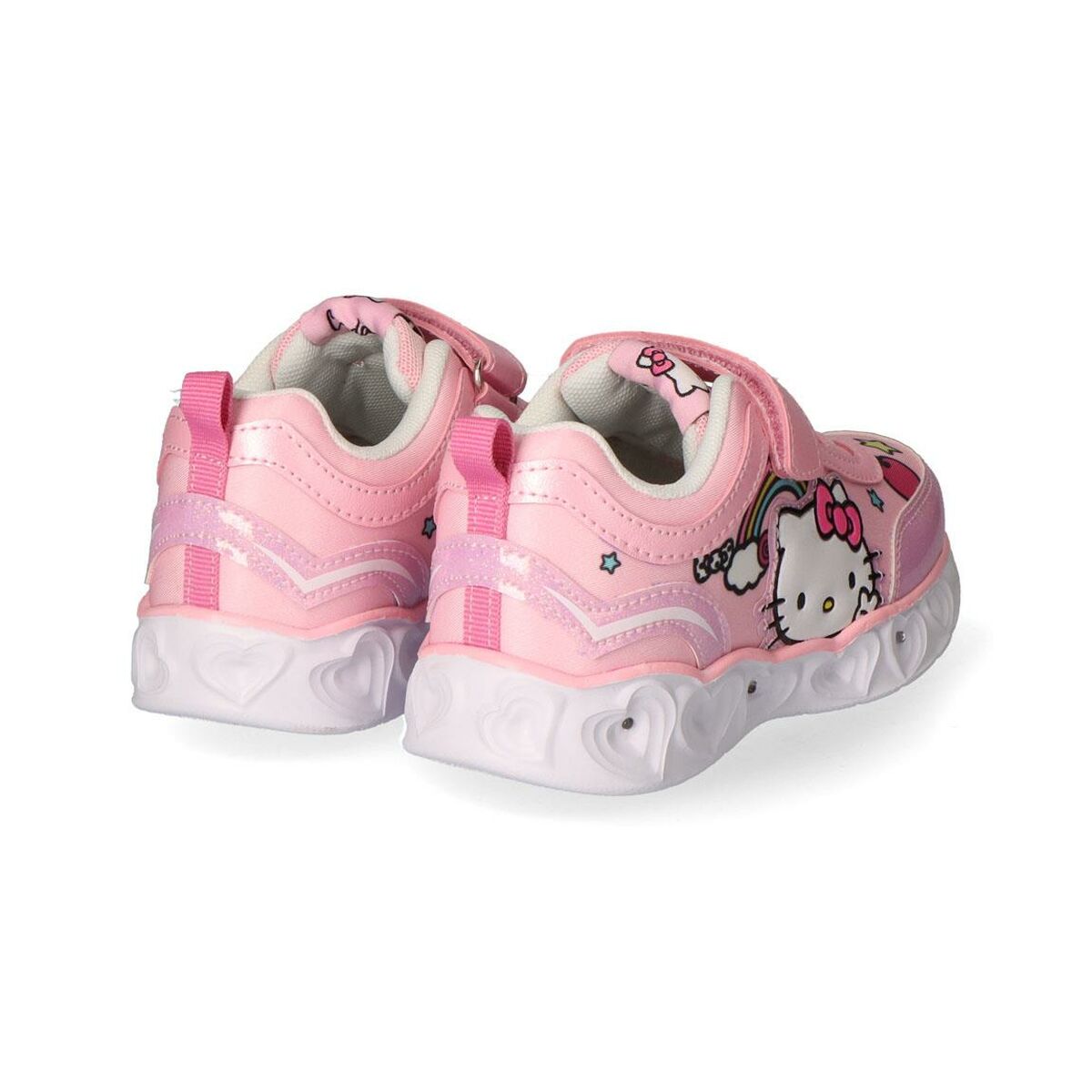 Αθλητικα παπουτσια με LED Hello Kitty Ροζ