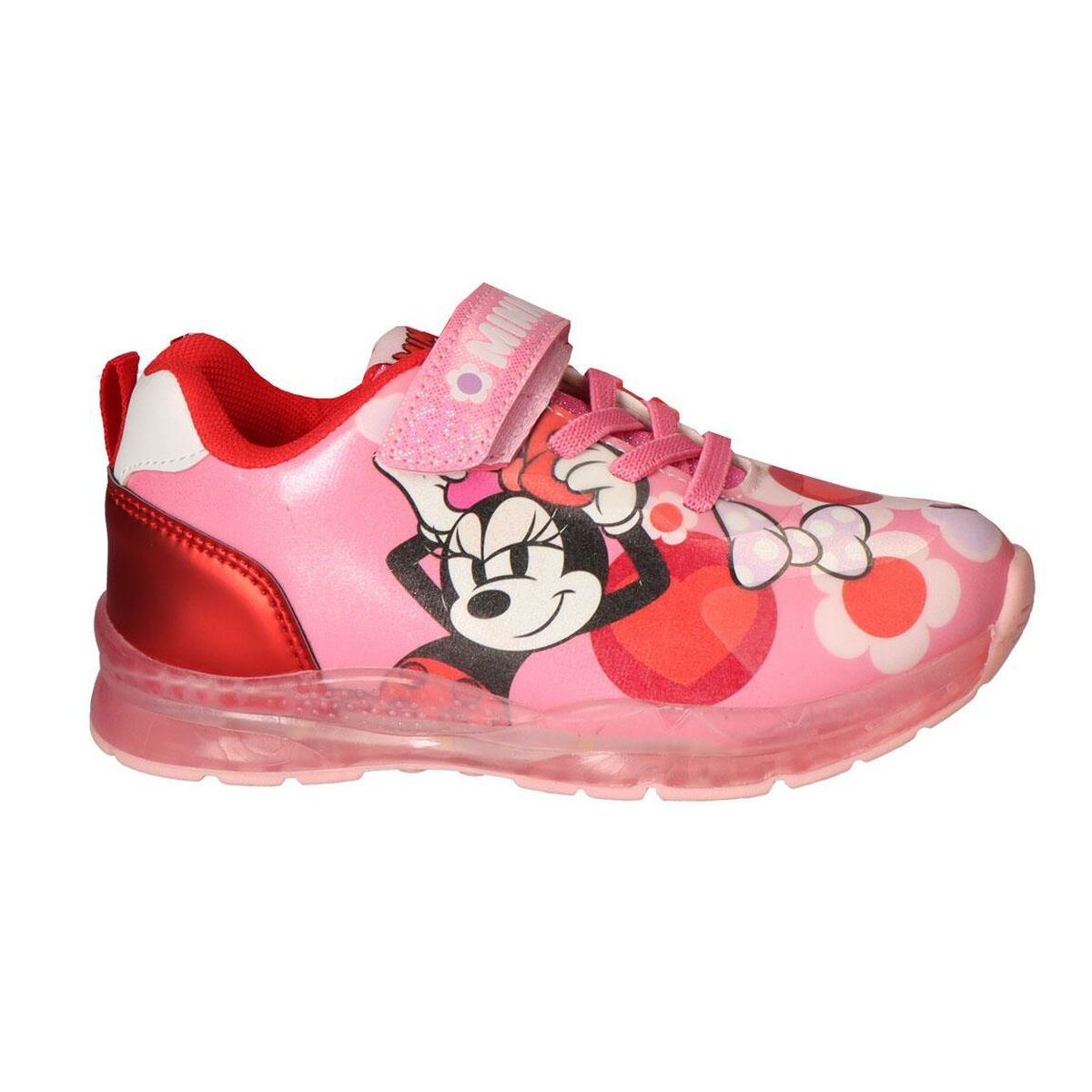 Αθλητικα παπουτσια με LED Minnie Mouse Φούξια