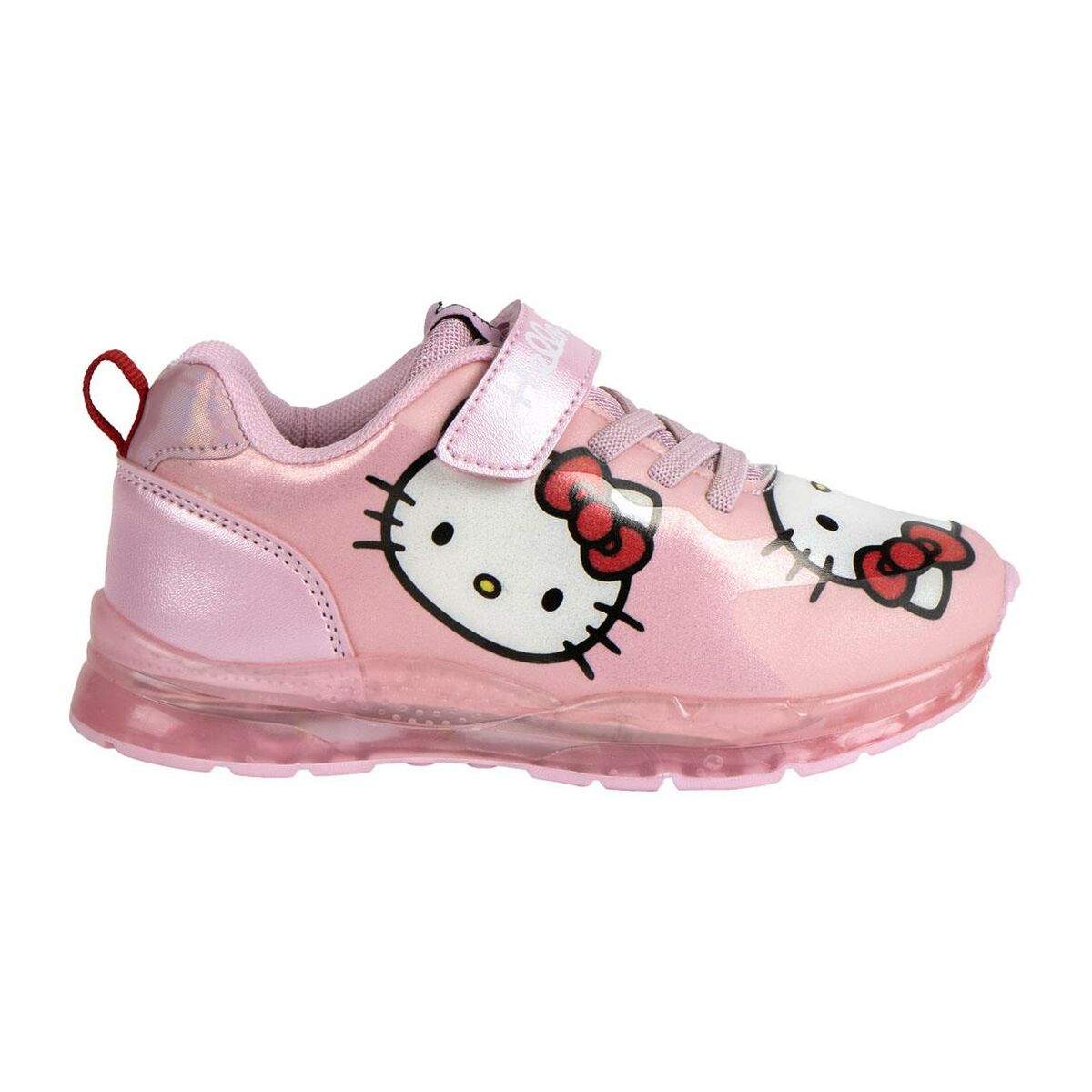 Αθλητικα παπουτσια με LED Hello Kitty Ροζ