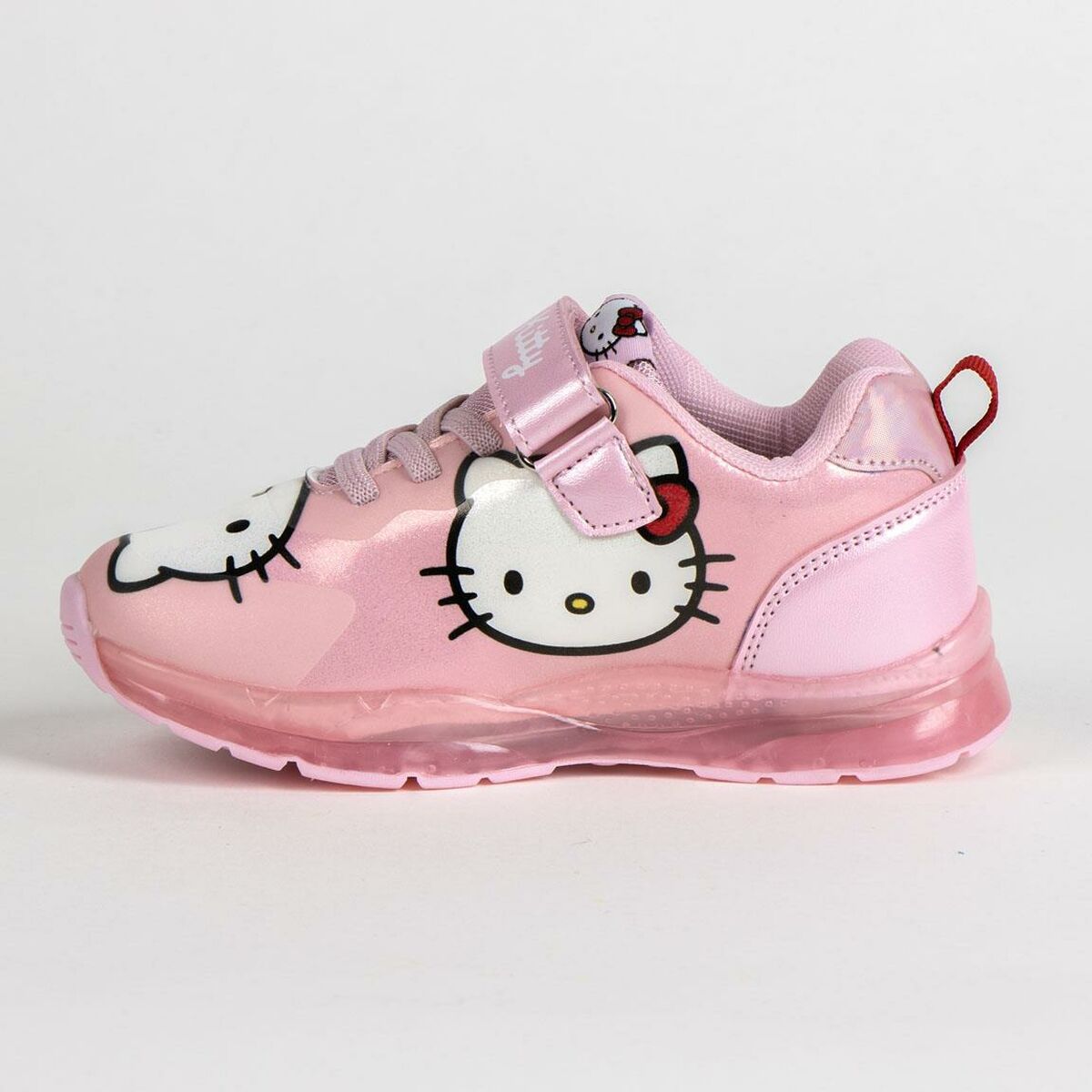 Αθλητικα παπουτσια με LED Hello Kitty Ροζ